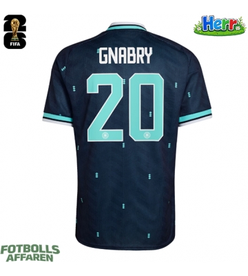 Tyskland Serge Gnabry #20 Bortatröja VM 2026 Kortärmad
